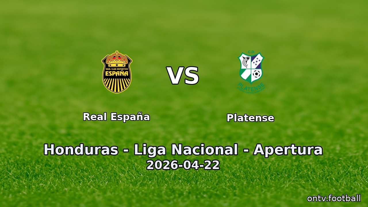 Real España vs Platense