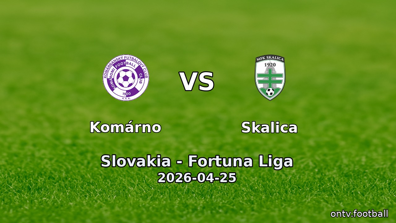 Komárno vs Skalica