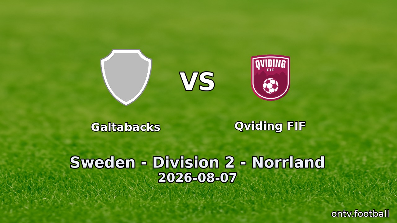 Galtabacks vs Qviding FIF