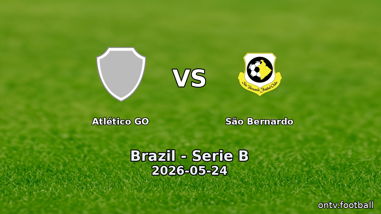 Atlético GO vs São Bernardo