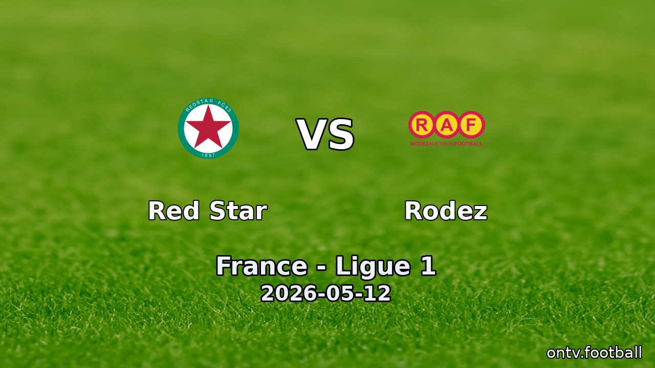 Red Star vs Rodez