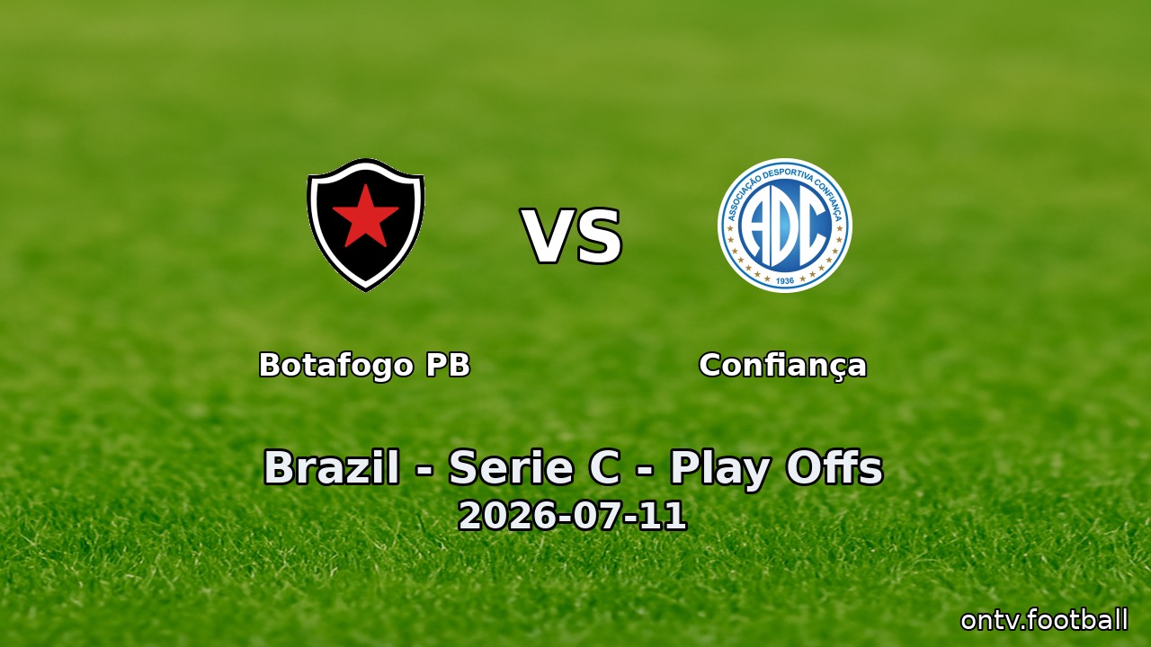 Botafogo PB vs Confiança