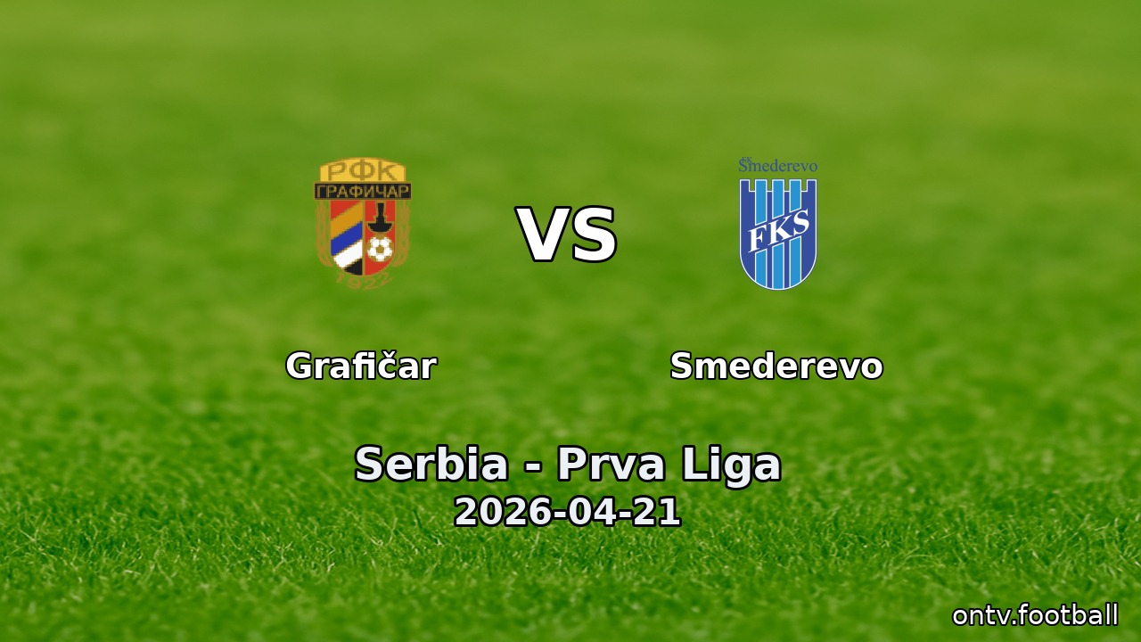 Grafičar vs Smederevo