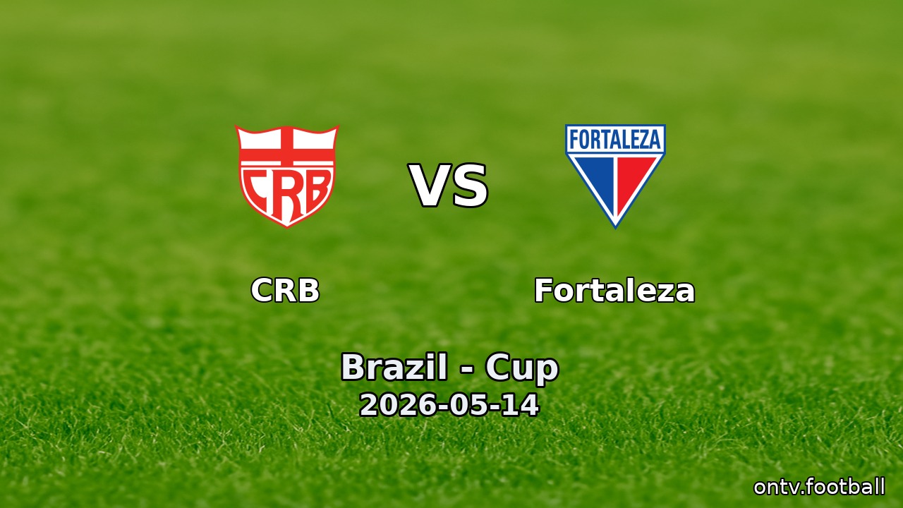 CRB vs Fortaleza