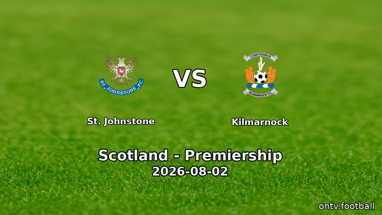 St. Johnstone vs Kilmarnock