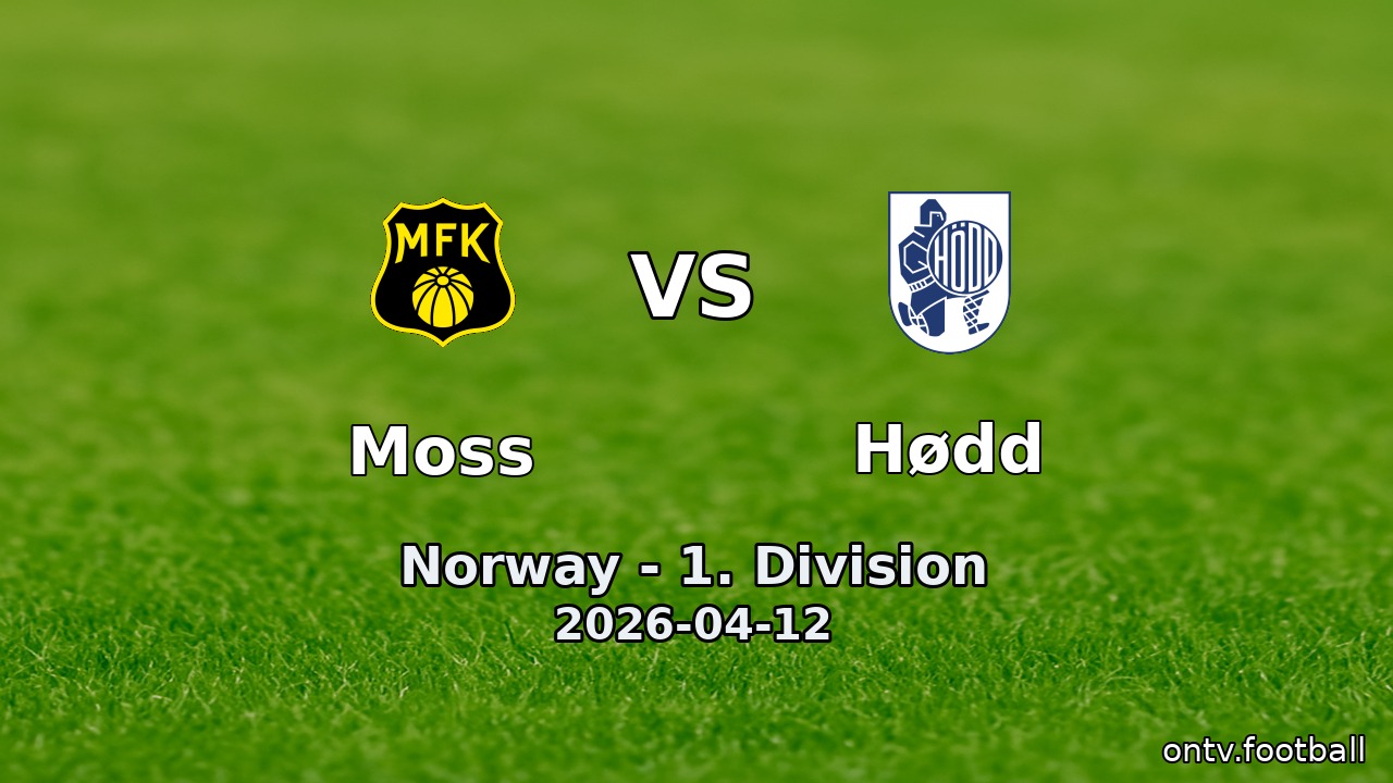 Moss vs Hødd