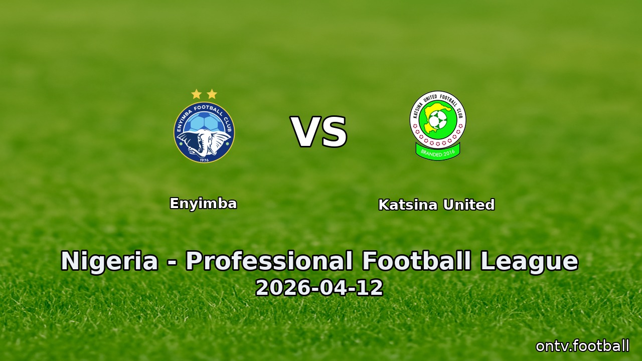 Enyimba vs Katsina United