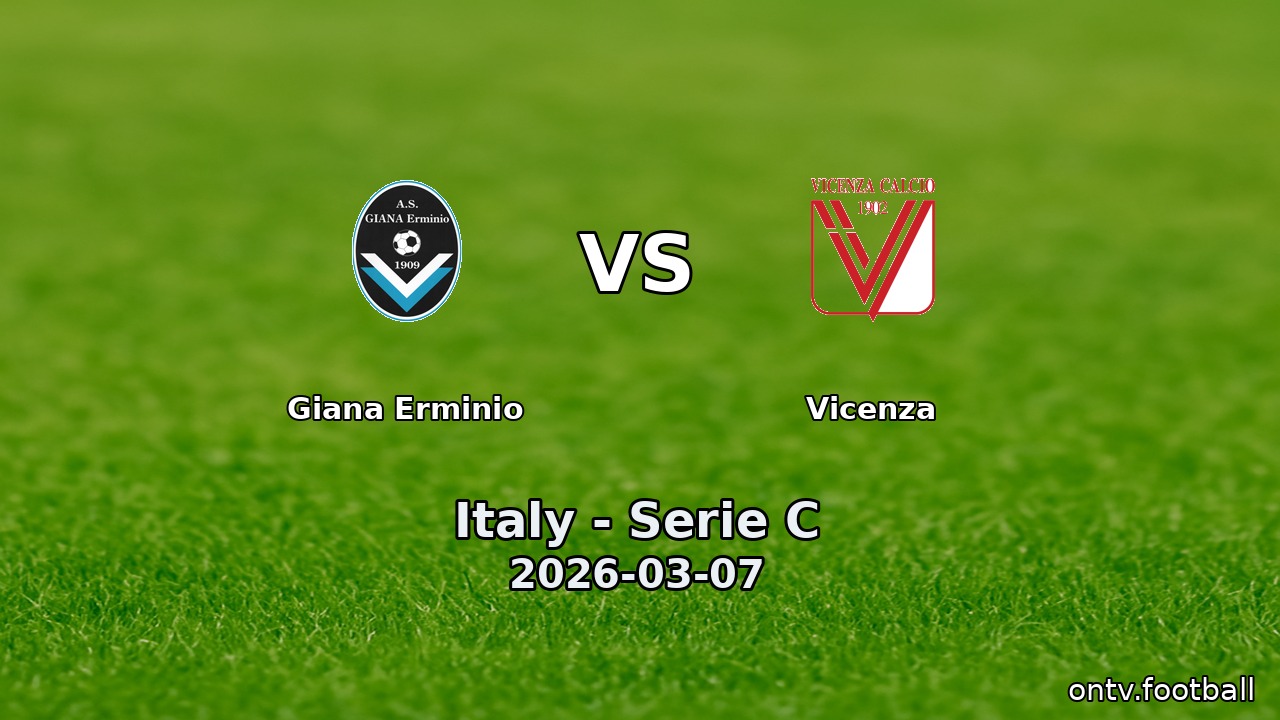 Giana Erminio vs Vicenza