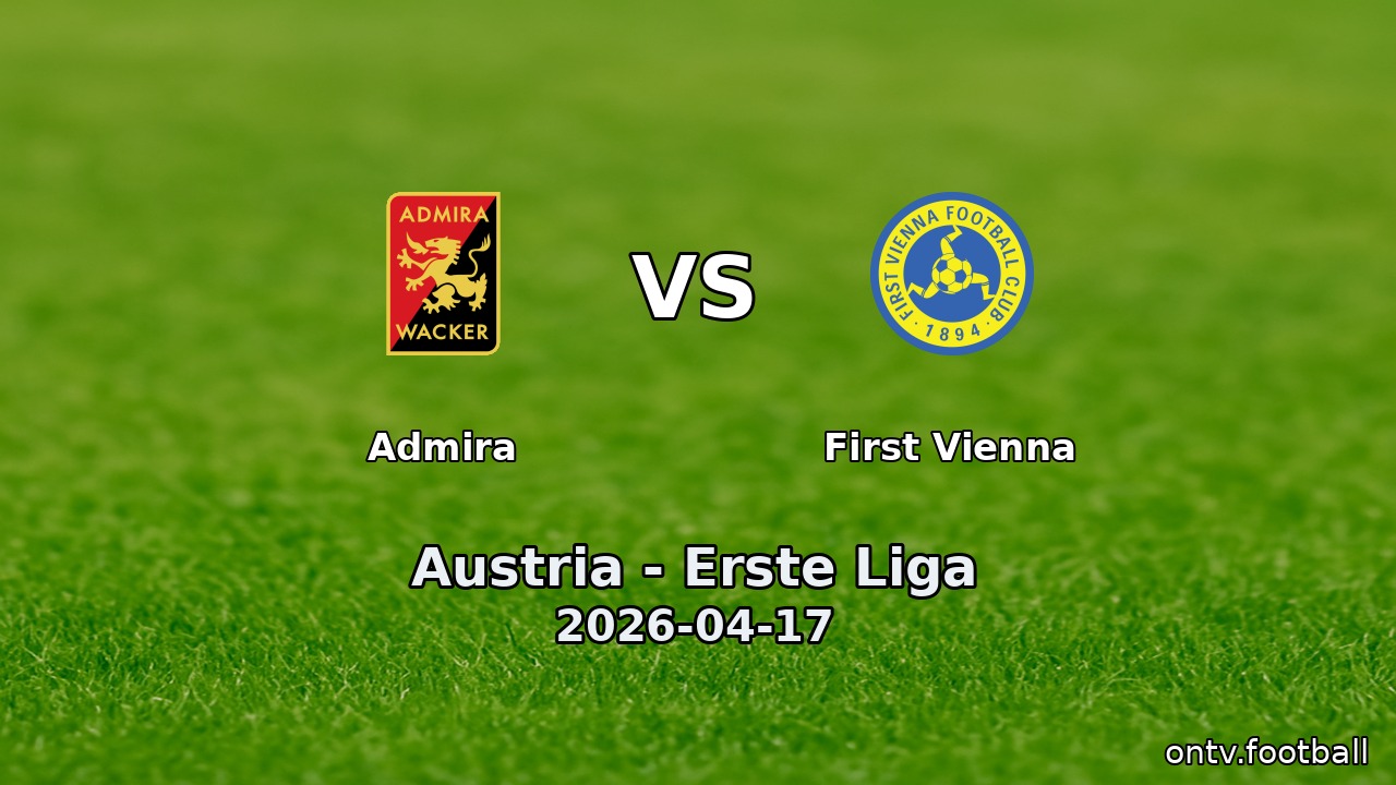Admira vs First Vienna