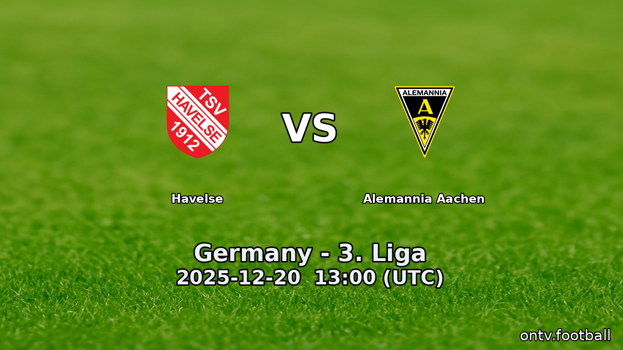 Havelse vs Alemannia Aachen