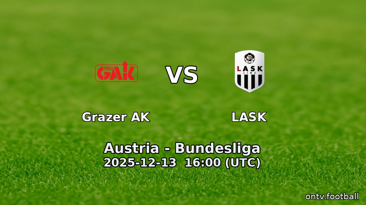 Grazer AK vs LASK