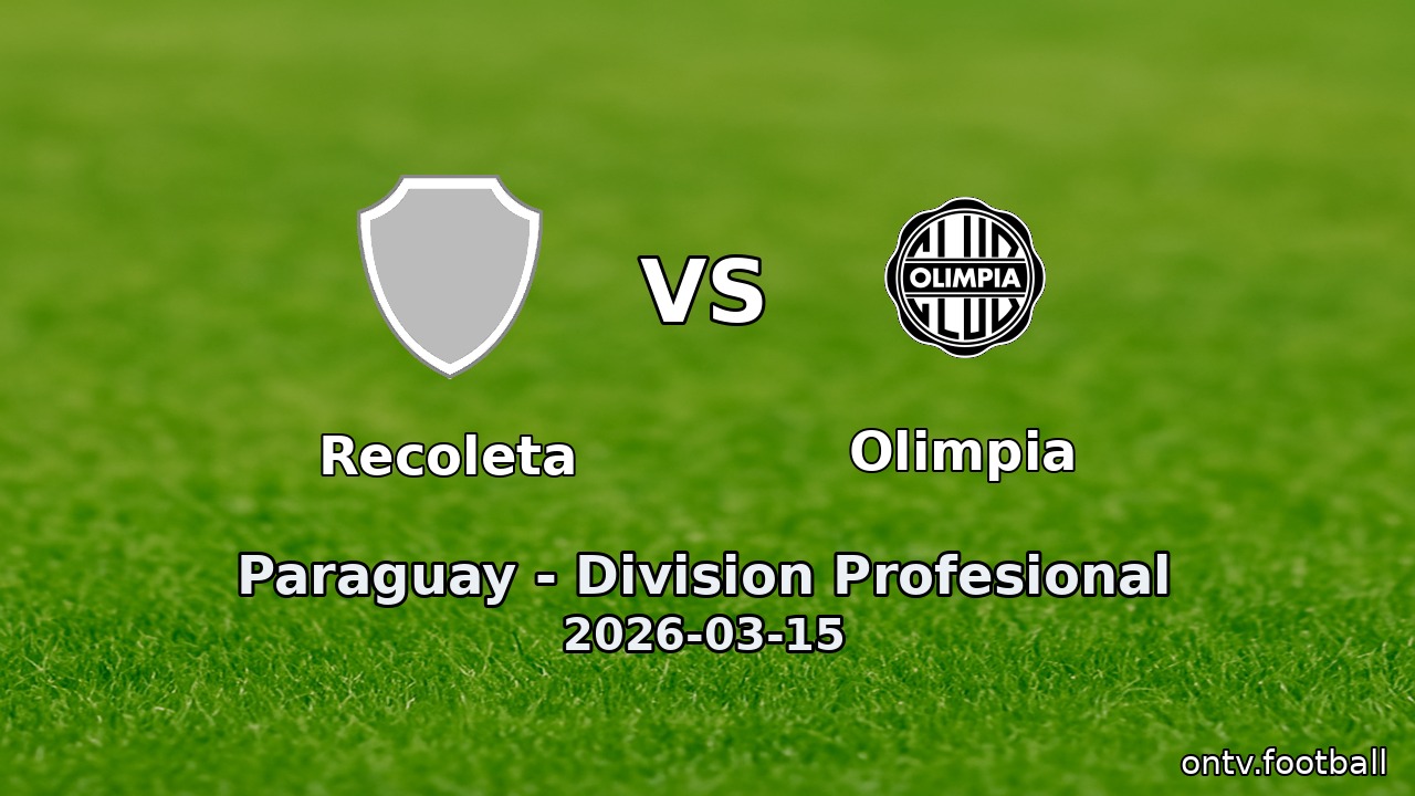 Recoleta vs Olimpia