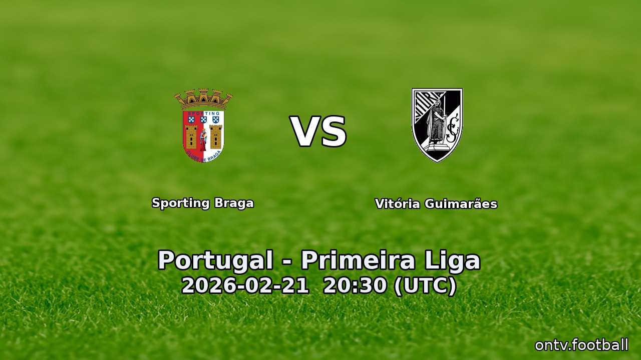 Sporting Braga vs Vitória Guimarães