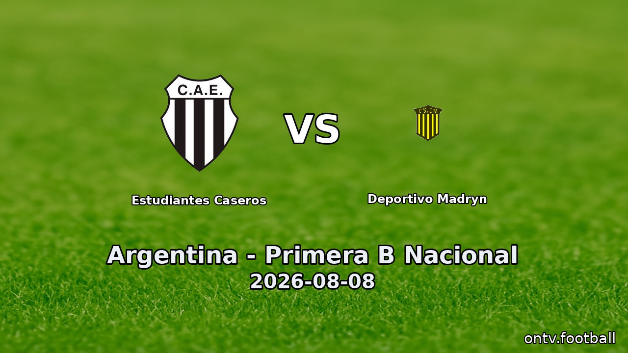 Estudiantes Caseros vs Deportivo Madryn