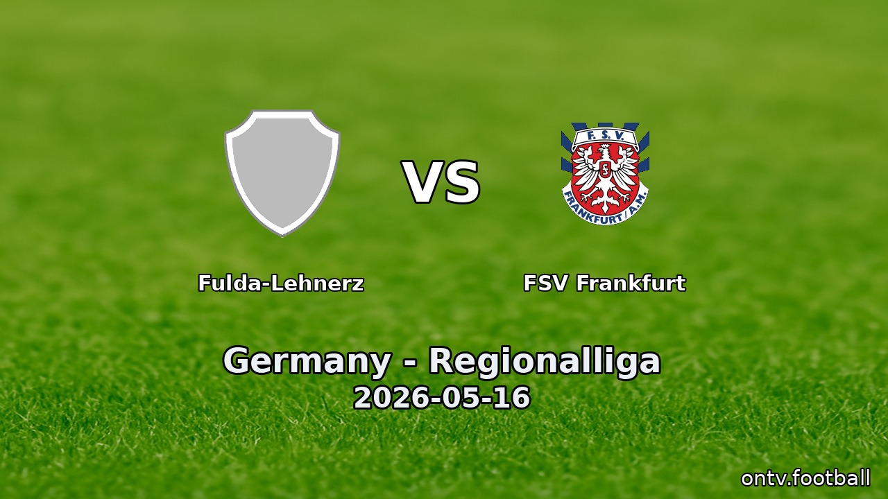 Fulda-Lehnerz vs FSV Frankfurt