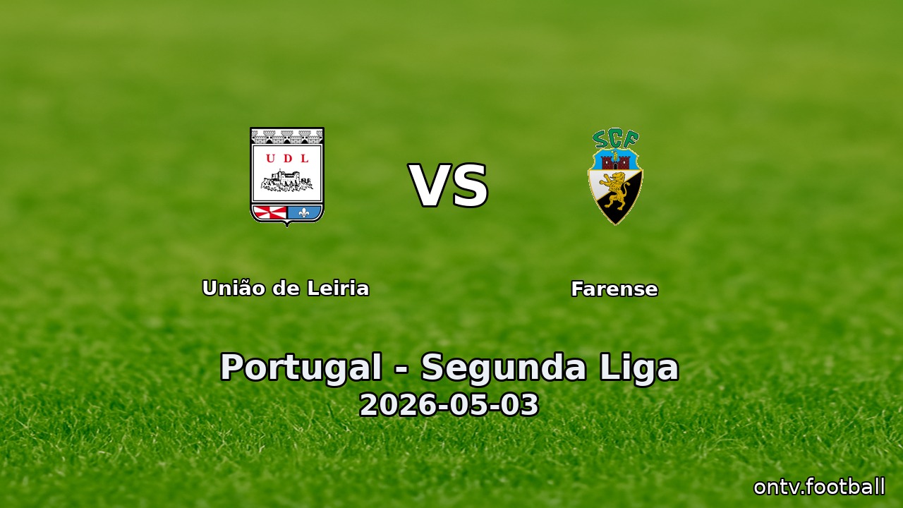 União de Leiria vs Farense