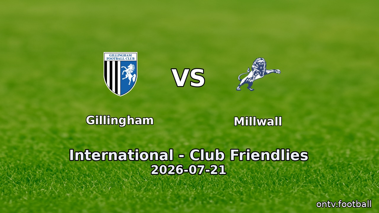Gillingham vs Millwall
