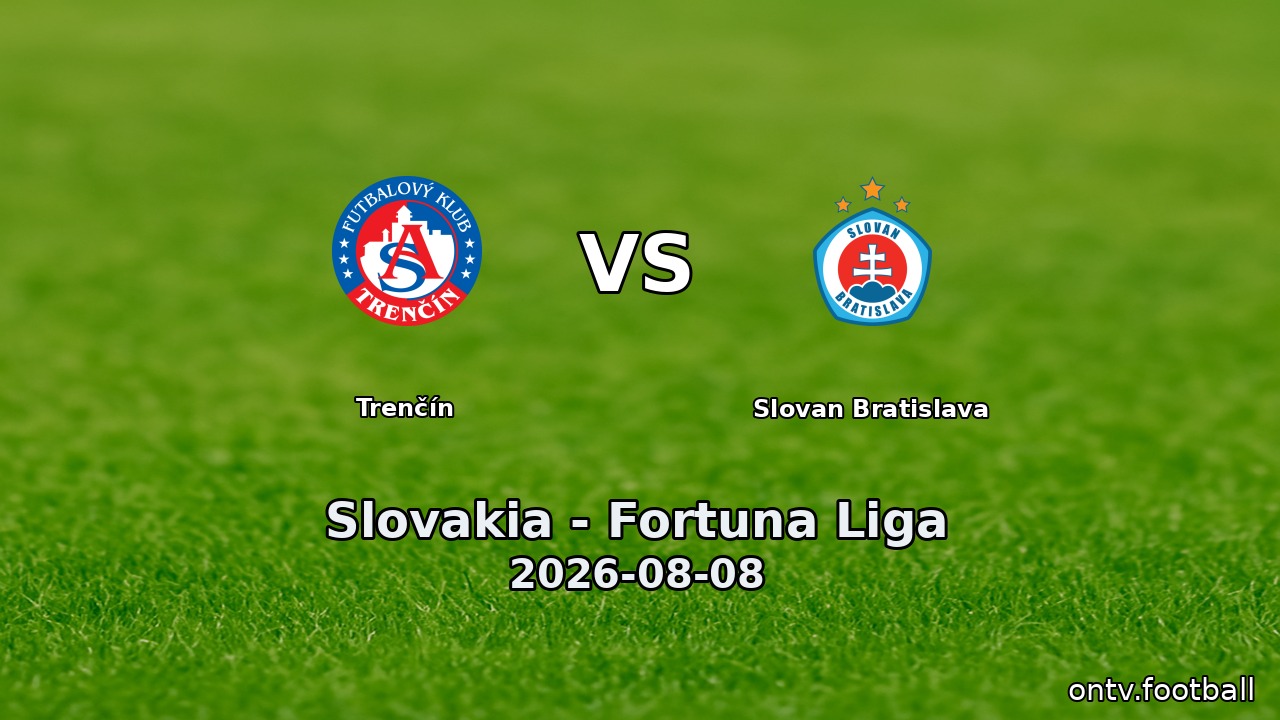 Trenčín vs Slovan Bratislava