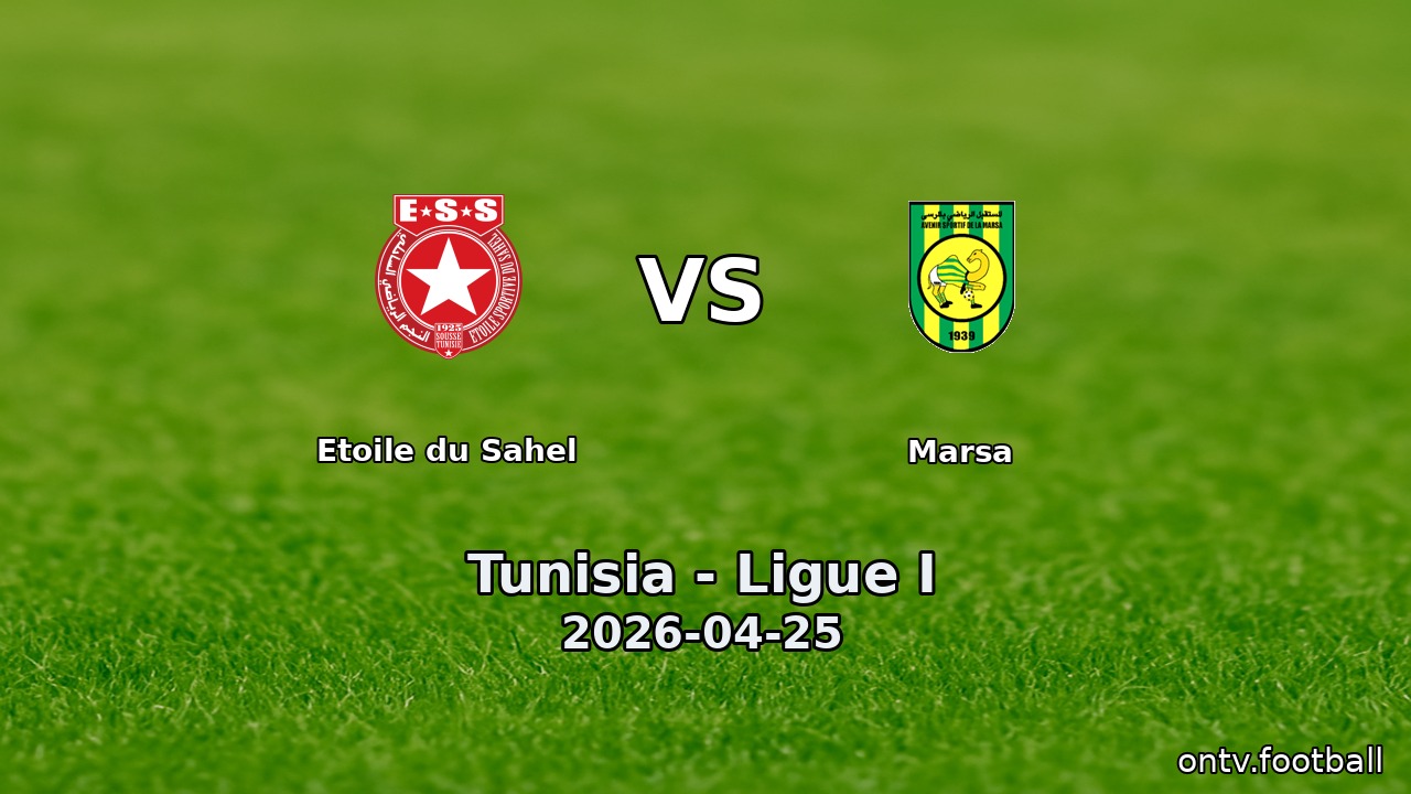 Etoile du Sahel vs Marsa