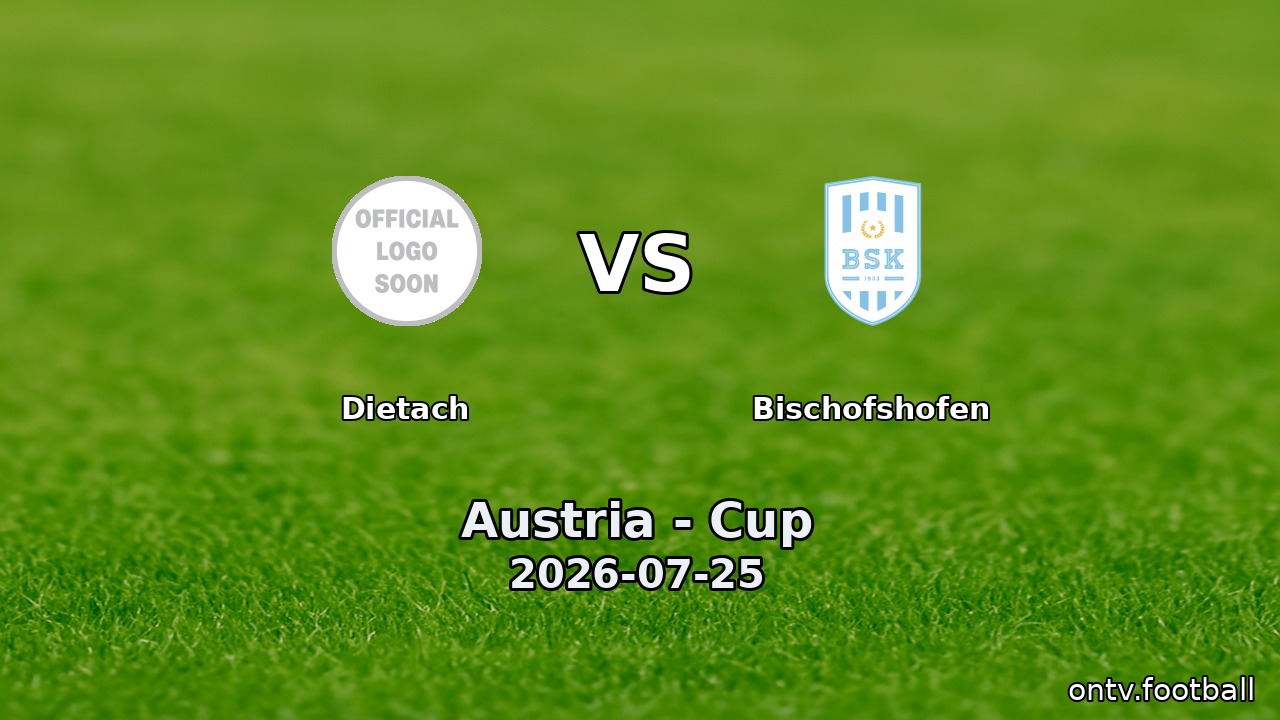 Dietach vs Bischofshofen