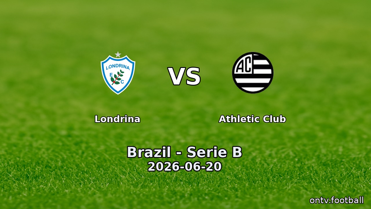 Londrina vs Athletic Club