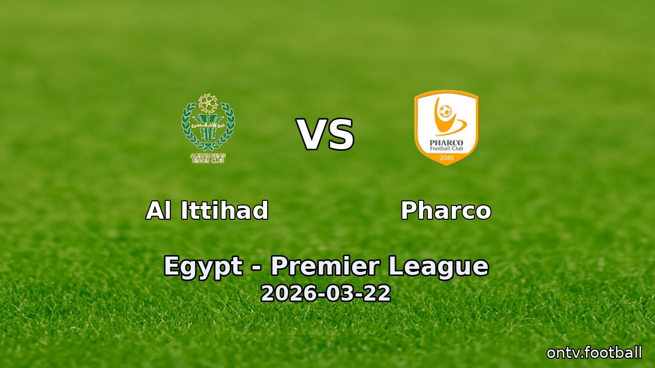 Al Ittihad vs Pharco