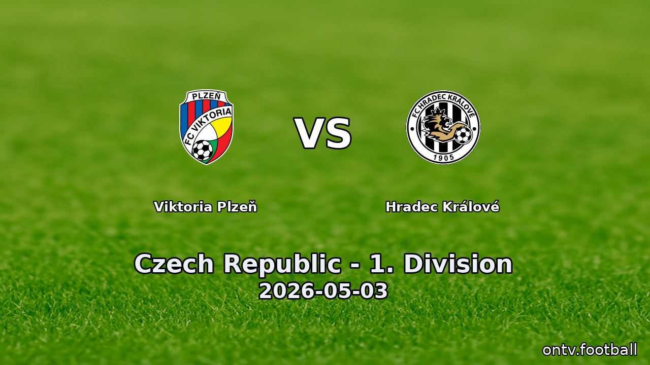Viktoria Plzeň vs Hradec Králové