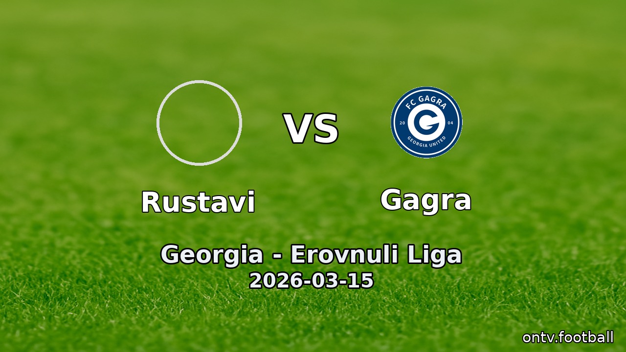 Rustavi vs Gagra