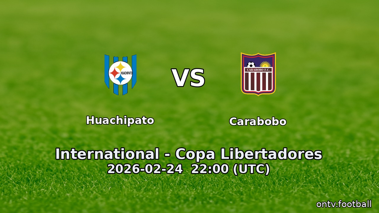 Huachipato vs Carabobo
