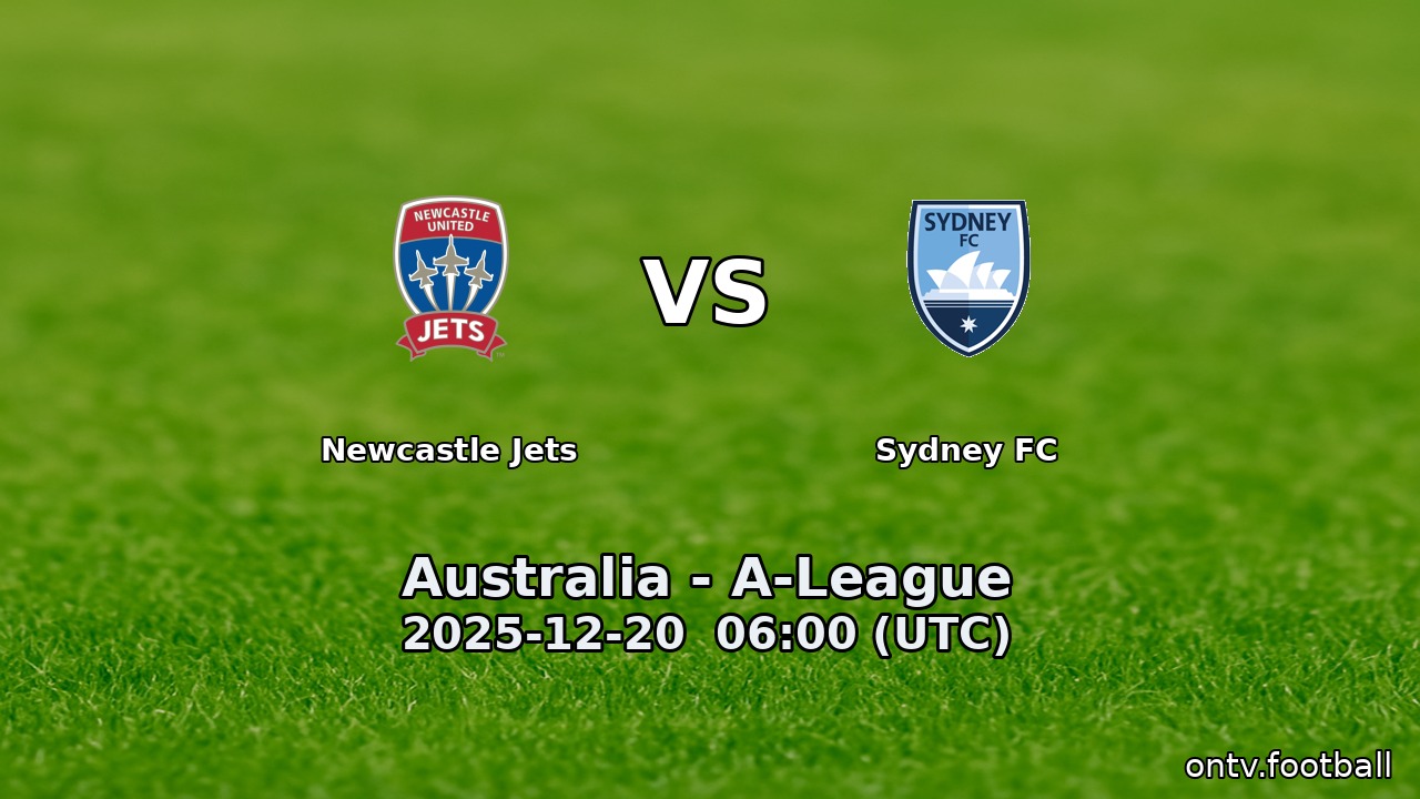 Newcastle Jets vs Sydney FC