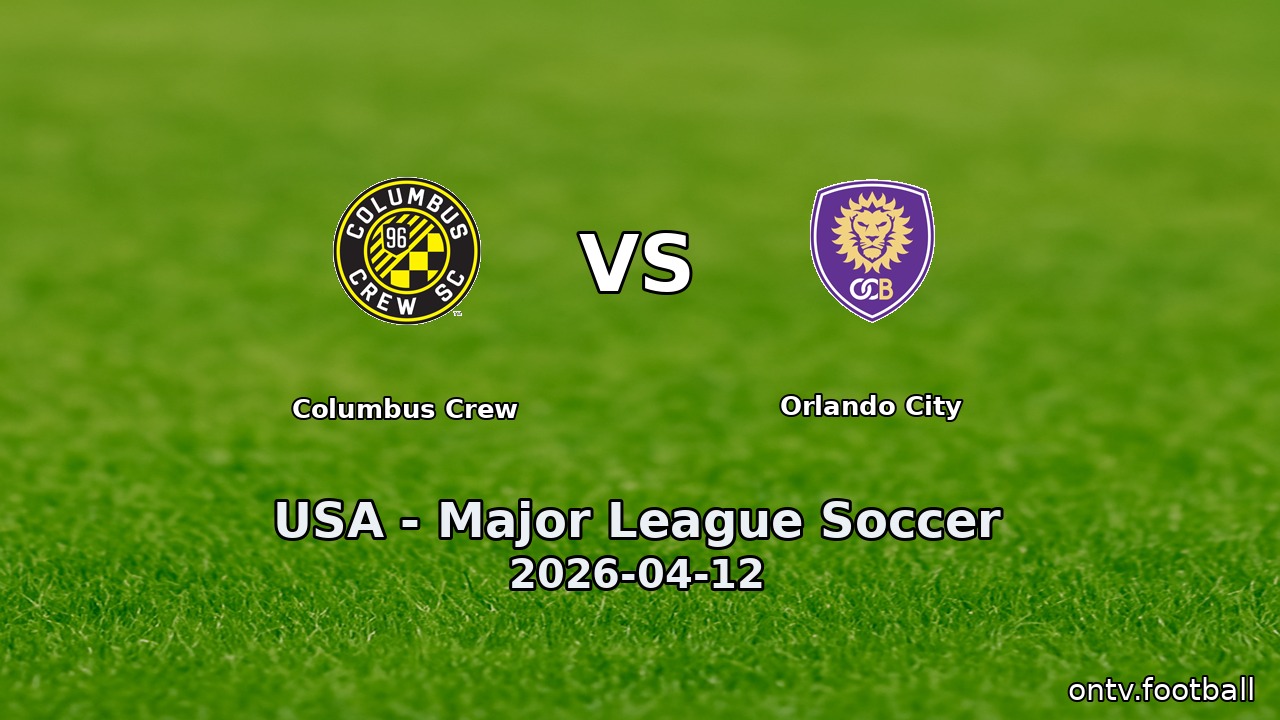 Columbus Crew vs Orlando City