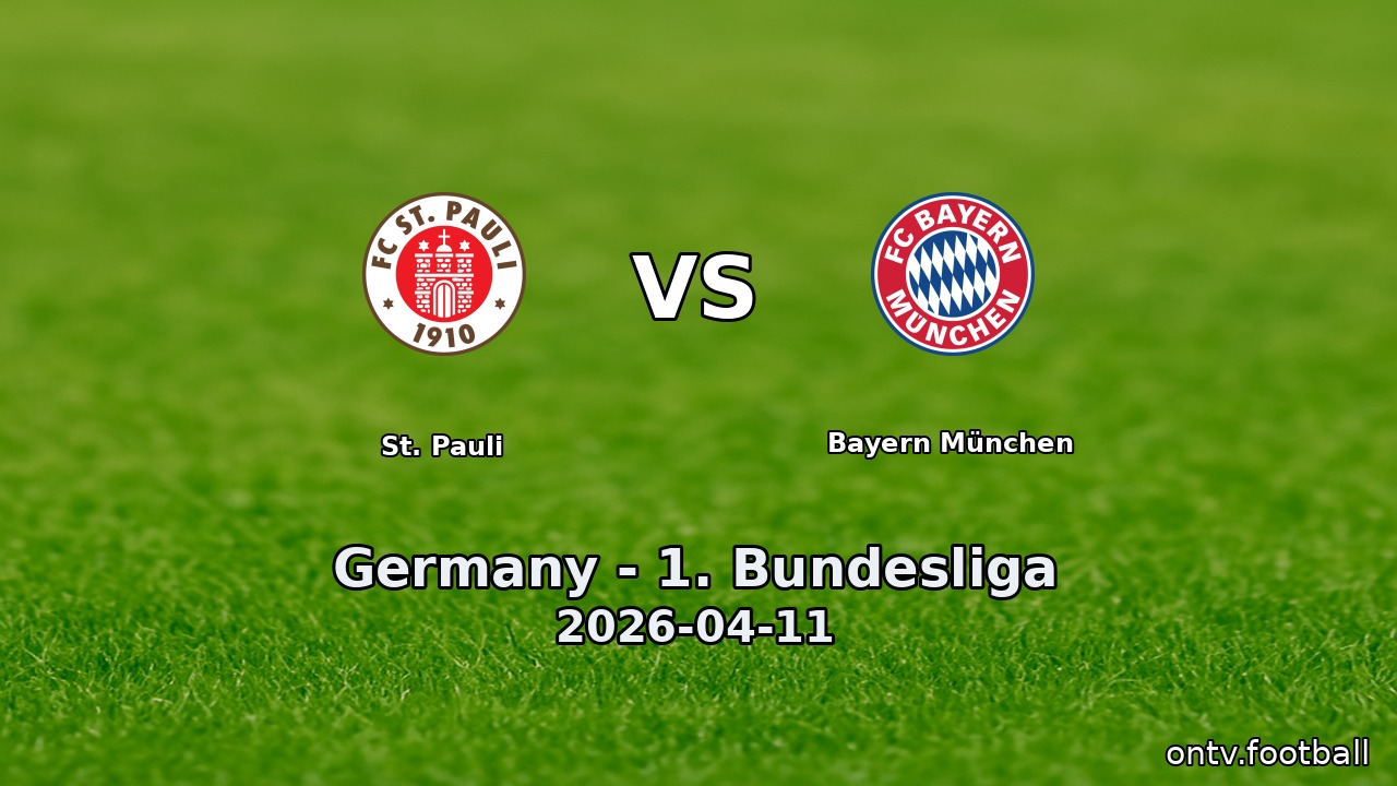 St. Pauli vs Bayern München