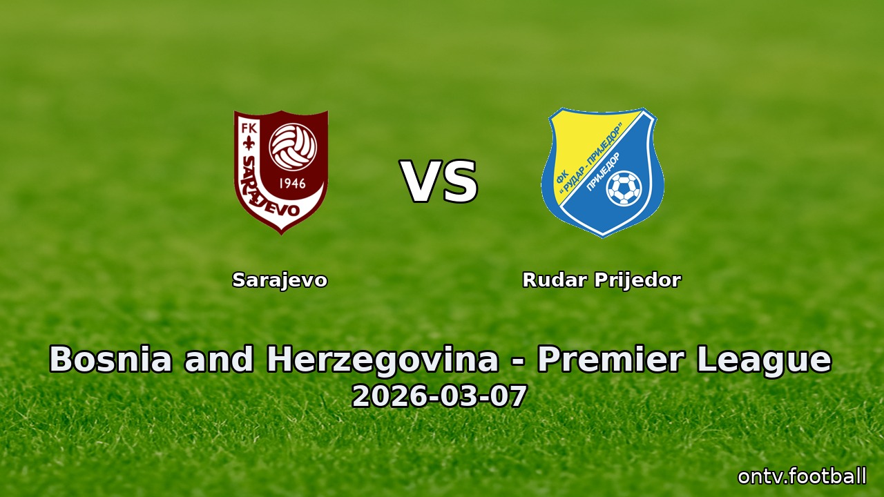 Sarajevo vs Rudar Prijedor