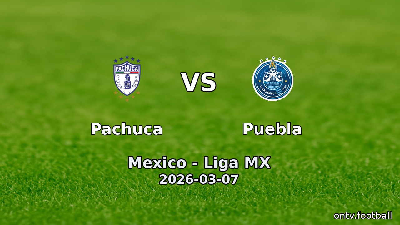 Pachuca vs Puebla