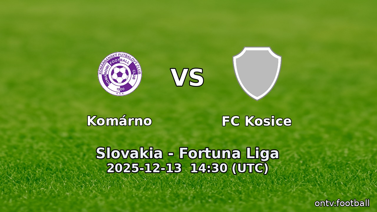 Komárno vs FC Kosice