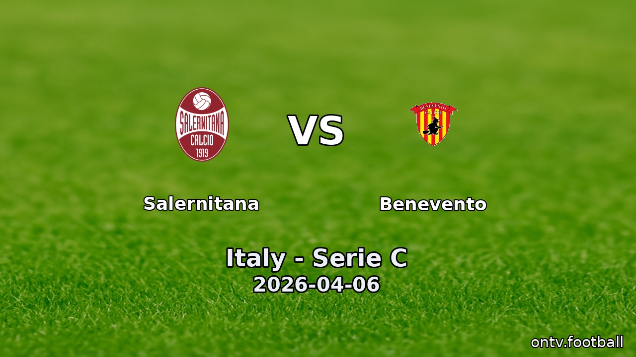 Salernitana vs Benevento