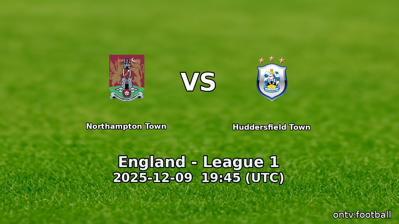 Northampton Town vs Huddersfield Town