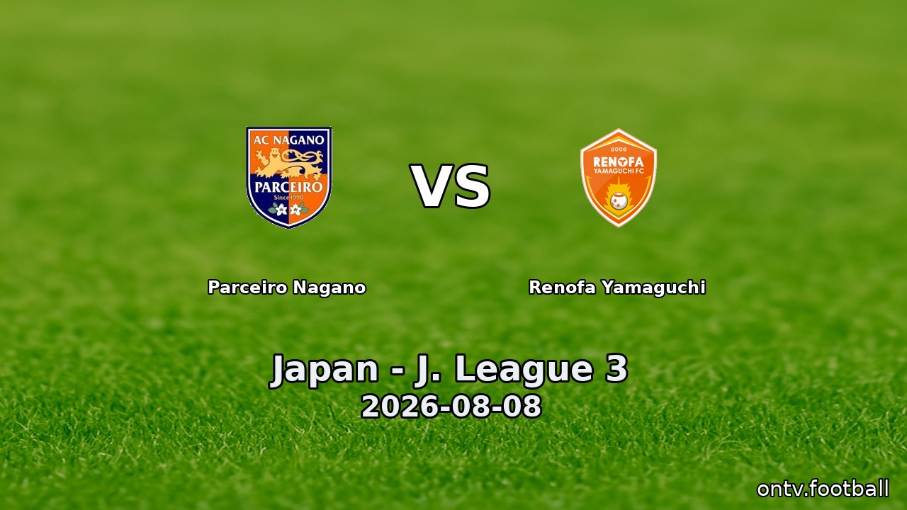Parceiro Nagano vs Renofa Yamaguchi