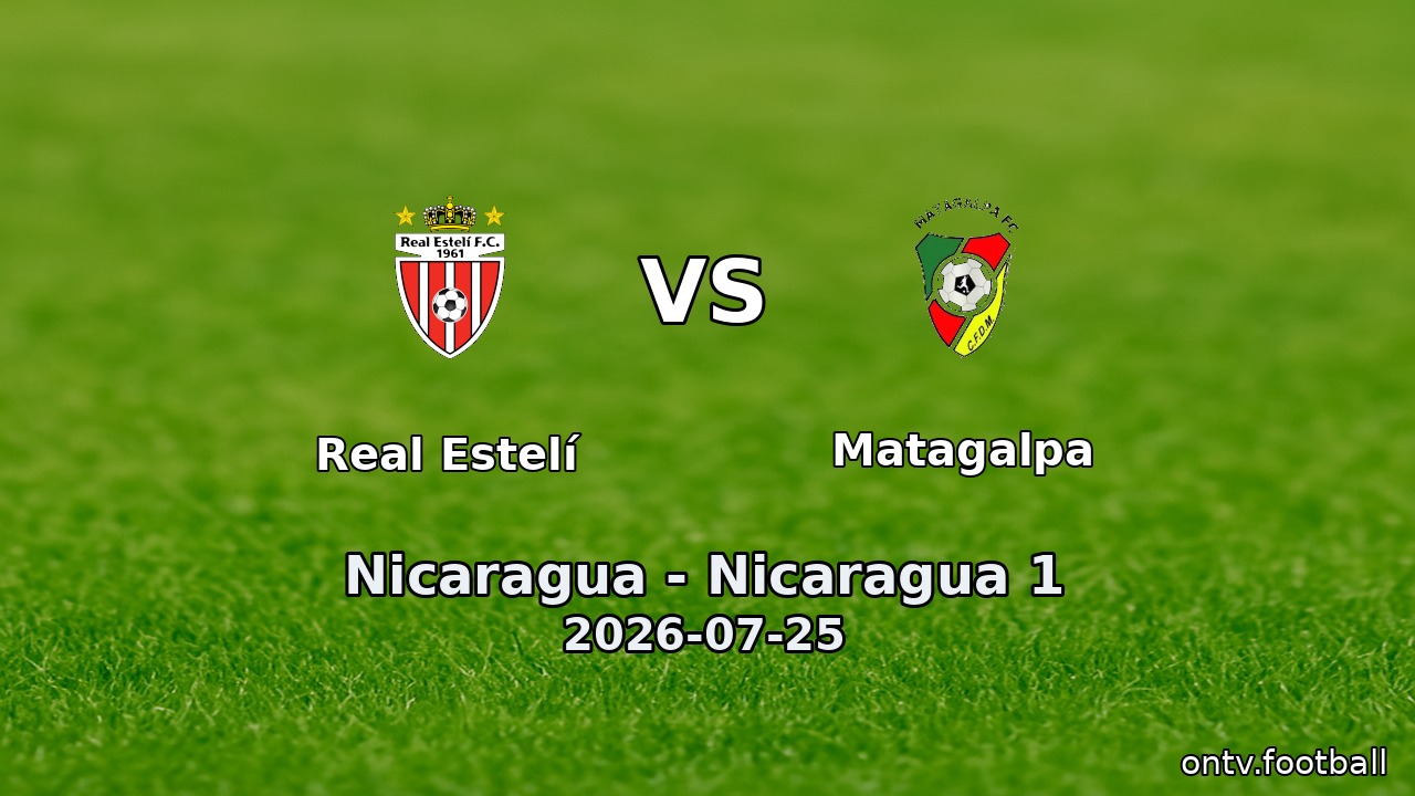 Real Estelí vs Matagalpa
