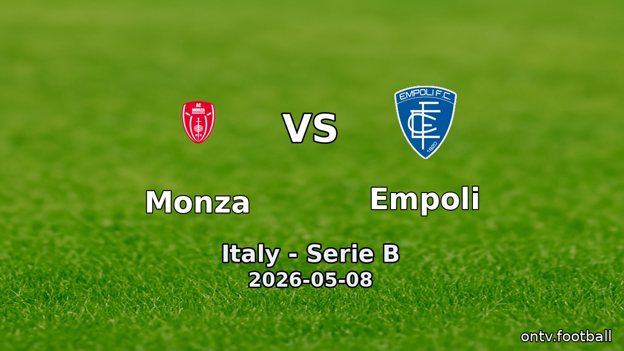 Monza vs Empoli
