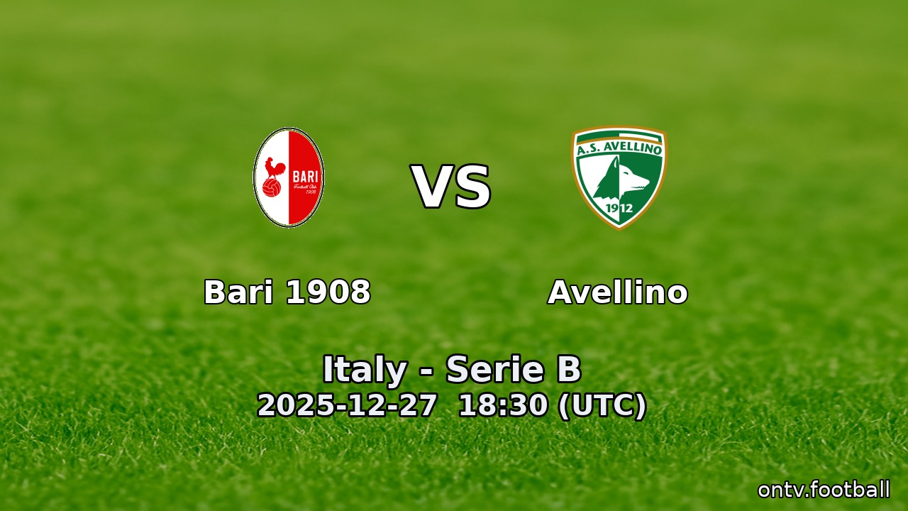 Bari 1908 vs Avellino