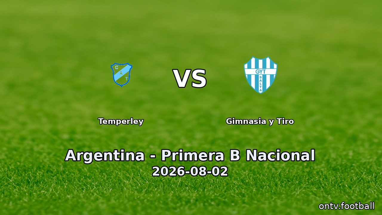 Temperley vs Gimnasia y Tiro