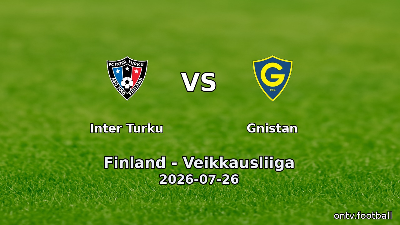Inter Turku vs Gnistan