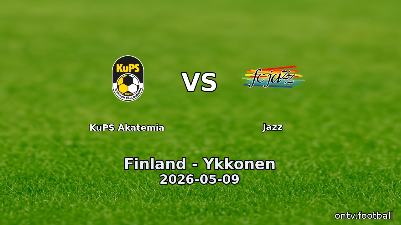 KuPS Akatemia vs Jazz