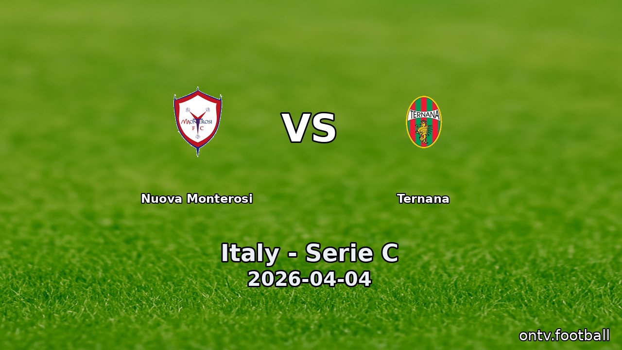 Nuova Monterosi vs Ternana