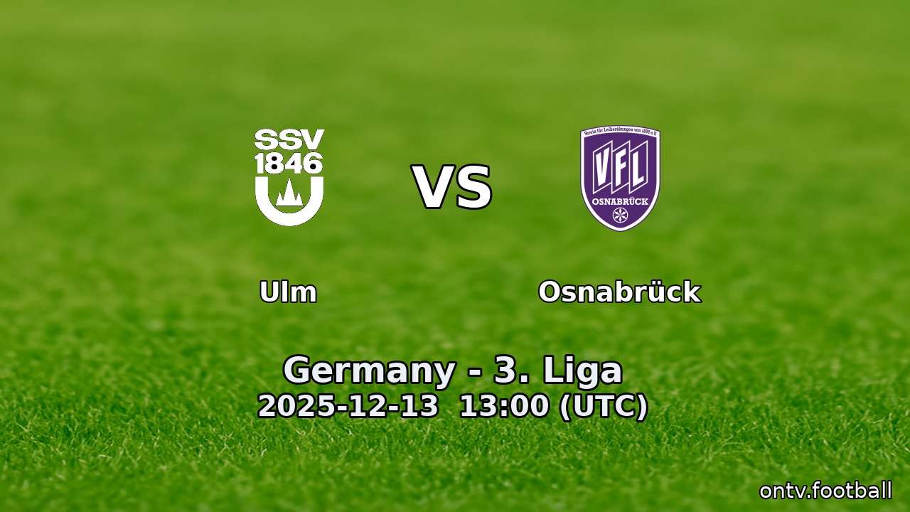 Ulm vs Osnabrück
