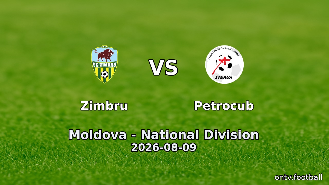 Zimbru vs Petrocub