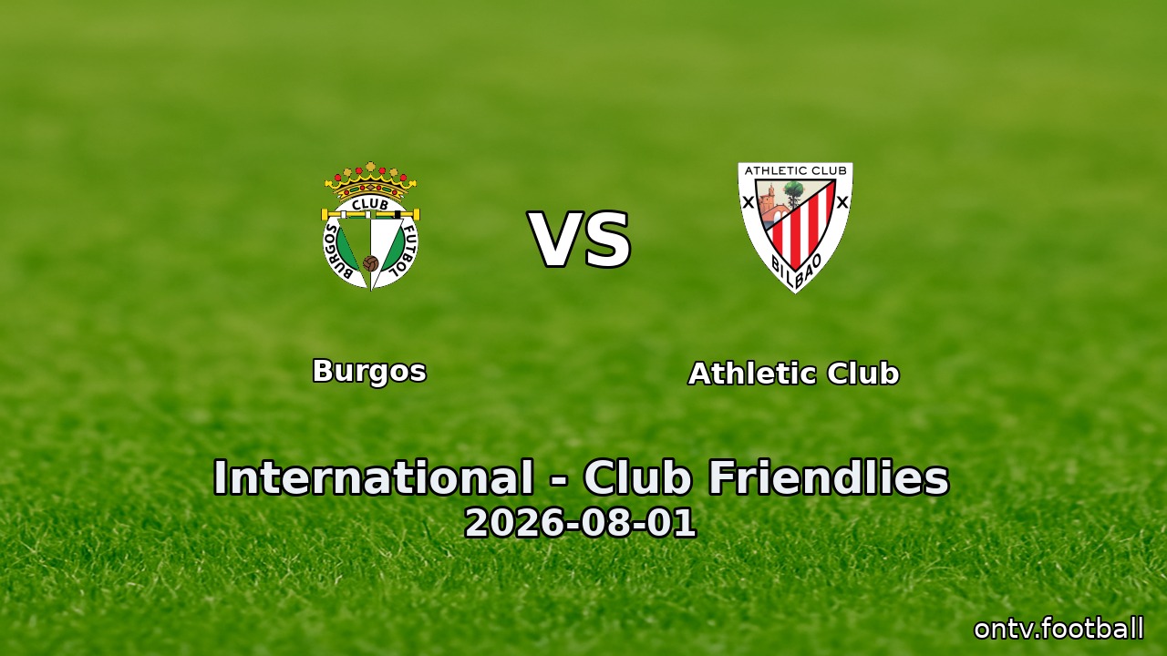 Burgos vs Athletic Club