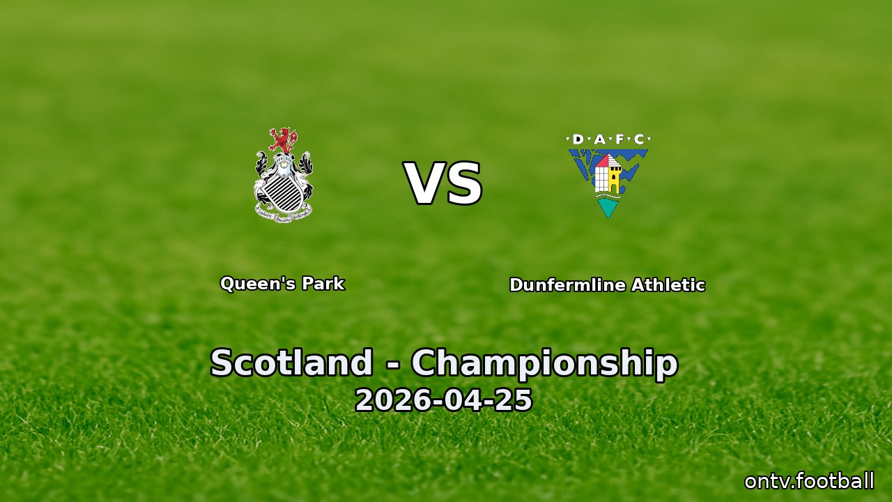 Queen's Park vs Dunfermline Athletic