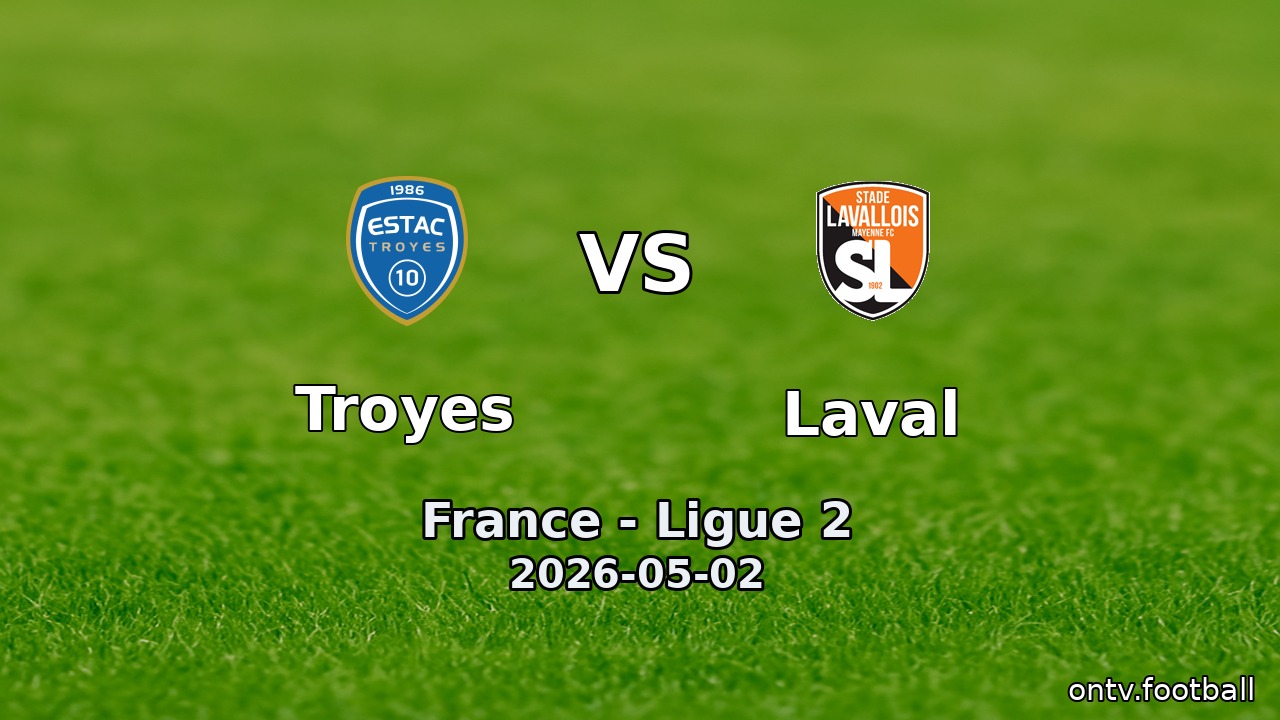 Troyes vs Laval